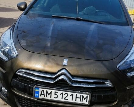 Ситроен ДС5 2012 в Житомире на Automoto.ua Коричневый Ситроен ДС5, объемом двигателя 1.6 л и пробегом 250 тыс. км за 10333 $, фото 1 на Automoto.ua