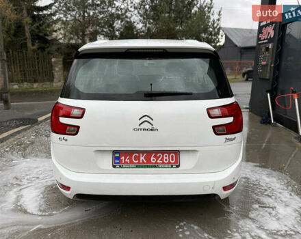 Белый Ситроен Гранд С4 Пикассо, объемом двигателя 1.6 л и пробегом 200 тыс. км за 9250 $, фото 5 на Automoto.ua