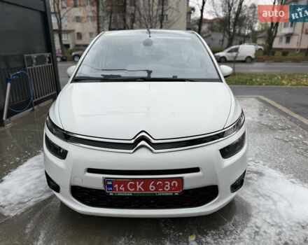 Белый Ситроен Гранд С4 Пикассо, объемом двигателя 1.6 л и пробегом 200 тыс. км за 9250 $, фото 3 на Automoto.ua