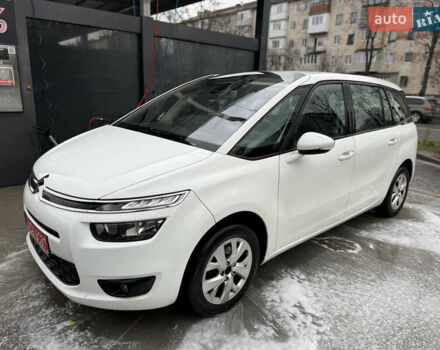 Белый Ситроен Гранд С4 Пикассо, объемом двигателя 1.6 л и пробегом 200 тыс. км за 9250 $, фото 2 на Automoto.ua