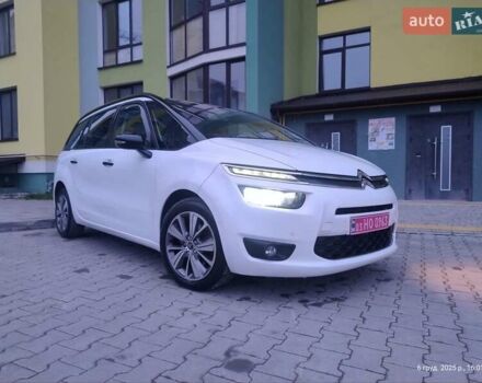 Белый Ситроен Гранд С4 Пикассо, объемом двигателя 2 л и пробегом 230 тыс. км за 12800 $, фото 12 на Automoto.ua