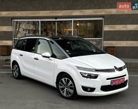 Белый Ситроен Гранд С4 Пикассо, объемом двигателя 2 л и пробегом 203 тыс. км за 13750 $, фото 86 на Automoto.ua
