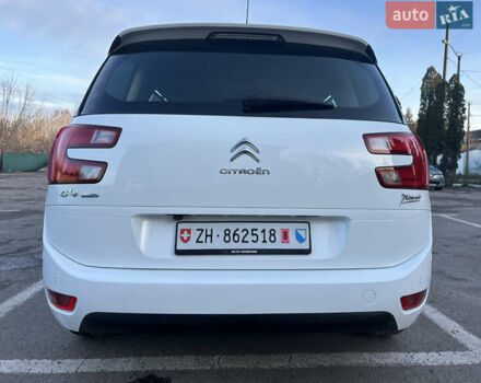Белый Ситроен Гранд С4 Пикассо, объемом двигателя 1.6 л и пробегом 214 тыс. км за 12300 $, фото 15 на Automoto.ua