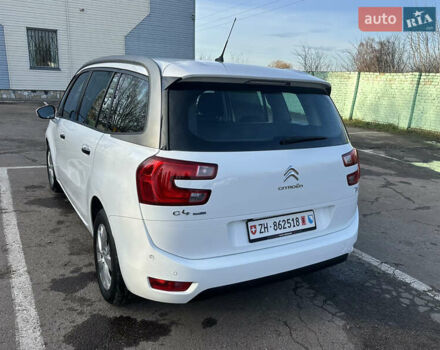 Белый Ситроен Гранд С4 Пикассо, объемом двигателя 1.6 л и пробегом 214 тыс. км за 12300 $, фото 11 на Automoto.ua