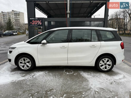 Белый Ситроен Гранд С4 Пикассо, объемом двигателя 1.6 л и пробегом 200 тыс. км за 9250 $, фото 1 на Automoto.ua