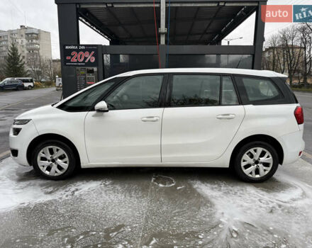 Белый Ситроен Гранд С4 Пикассо, объемом двигателя 1.6 л и пробегом 200 тыс. км за 9250 $, фото 1 на Automoto.ua