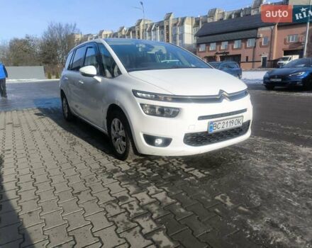 Белый Ситроен Гранд С4 Пикассо, объемом двигателя 1.56 л и пробегом 320 тыс. км за 10000 $, фото 1 на Automoto.ua