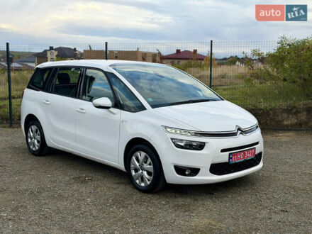 Белый Ситроен Гранд С4 Пикассо, объемом двигателя 1.6 л и пробегом 183 тыс. км за 11250 $, фото 1 на Automoto.ua