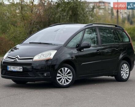 Черный Ситроен Гранд С4 Пикассо, объемом двигателя 1.7 л и пробегом 210 тыс. км за 7500 $, фото 1 на Automoto.ua