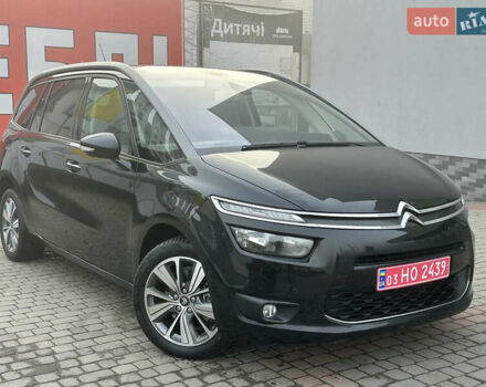 Черный Ситроен Гранд С4 Пикассо, объемом двигателя 2 л и пробегом 235 тыс. км за 12550 $, фото 1 на Automoto.ua