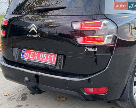 Черный Ситроен Гранд С4 Пикассо, объемом двигателя 1.6 л и пробегом 213 тыс. км за 11950 $, фото 18 на Automoto.ua