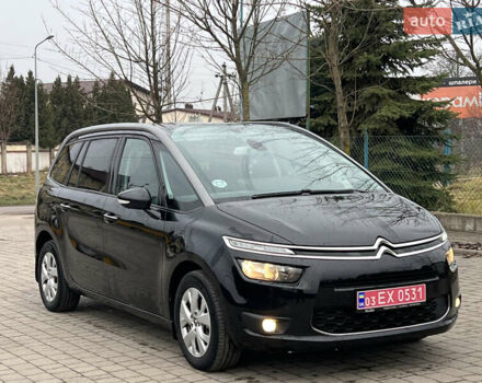 Черный Ситроен Гранд С4 Пикассо, объемом двигателя 1.6 л и пробегом 213 тыс. км за 12100 $, фото 1 на Automoto.ua