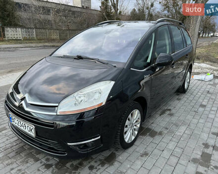 Черный Ситроен Гранд С4 Пикассо, объемом двигателя 1.6 л и пробегом 251 тыс. км за 6650 $, фото 1 на Automoto.ua