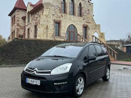 Черный Ситроен Гранд С4 Пикассо, объемом двигателя 1.56 л и пробегом 260 тыс. км за 7400 $, фото 1 на Automoto.ua