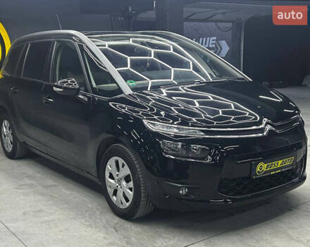 Черный Ситроен Гранд С4 Пикассо, объемом двигателя 1.56 л и пробегом 240 тыс. км за 10500 $, фото 1 на Automoto.ua