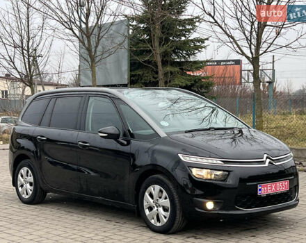 Черный Ситроен Гранд С4 Пикассо, объемом двигателя 1.6 л и пробегом 213 тыс. км за 12100 $, фото 1 на Automoto.ua