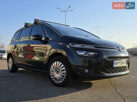 Сітроен Гранд С4 Пікассо 2015 у Києві на Automoto.ua Чорний Сітроен Гранд С4 Пікассо, об'ємом двигуна 2 л та пробігом 235 тис. км за 11500 $, фото 1 на Automoto.ua