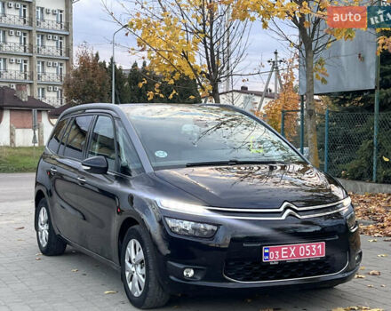 Черный Ситроен Гранд С4 Пикассо, объемом двигателя 1.6 л и пробегом 213 тыс. км за 11950 $, фото 1 на Automoto.ua