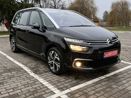 Черный Ситроен Гранд С4 Пикассо, объемом двигателя 1.56 л и пробегом 211 тыс. км за 14300 $, фото 1 на Automoto.ua