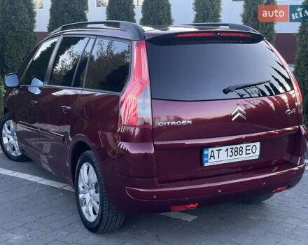 Красный Ситроен Гранд С4 Пикассо, объемом двигателя 1.56 л и пробегом 217 тыс. км за 5999 $, фото 8 на Automoto.ua