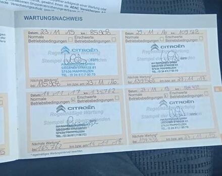 Красный Ситроен Гранд С4 Пикассо, объемом двигателя 2 л и пробегом 305 тыс. км за 8300 $, фото 127 на Automoto.ua