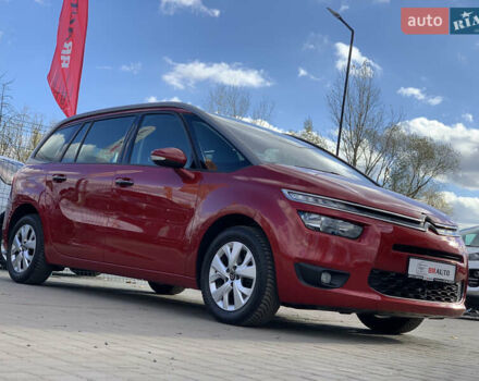 Червоний Сітроен Гранд С4 Пікассо, об'ємом двигуна 1.6 л та пробігом 91 тис. км за 12899 $, фото 5 на Automoto.ua