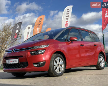 Червоний Сітроен Гранд С4 Пікассо, об'ємом двигуна 1.6 л та пробігом 91 тис. км за 12899 $, фото 1 на Automoto.ua