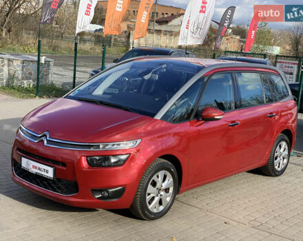 Червоний Сітроен Гранд С4 Пікассо, об'ємом двигуна 1.6 л та пробігом 91 тис. км за 12899 $, фото 2 на Automoto.ua