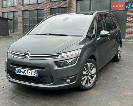 Сірий Сітроен Гранд С4 Пікассо, об'ємом двигуна 2 л та пробігом 235 тис. км за 10950 $, фото 1 на Automoto.ua