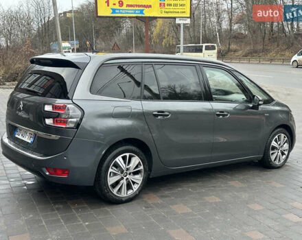 Сірий Сітроен Гранд С4 Пікассо, об'ємом двигуна 2 л та пробігом 235 тис. км за 10950 $, фото 18 на Automoto.ua