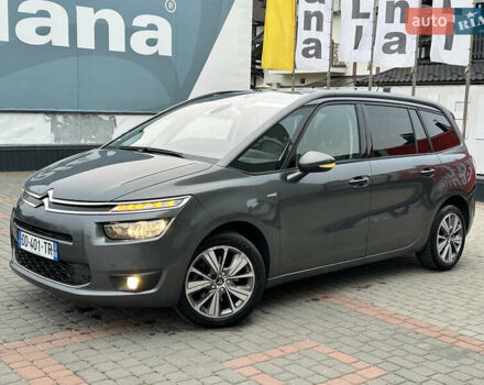 Серый Ситроен Гранд С4 Пикассо, объемом двигателя 2 л и пробегом 233 тыс. км за 11250 $, фото 2 на Automoto.ua