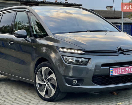 Серый Ситроен Гранд С4 Пикассо, объемом двигателя 2 л и пробегом 199 тыс. км за 13300 $, фото 1 на Automoto.ua