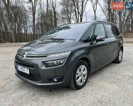 Серый Ситроен Гранд С4 Пикассо, объемом двигателя 1.6 л и пробегом 237 тыс. км за 10800 $, фото 1 на Automoto.ua