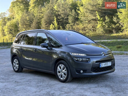 Сітроен Гранд С4 Пікассо 2014 у Бережанах на Automoto.ua Сірий Сітроен Гранд С4 Пікассо, об'ємом двигуна 1.6 л та пробігом 238 тис. км за 10700 $, фото 1 на Automoto.ua
