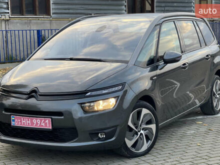 Серый Ситроен Гранд С4 Пикассо, объемом двигателя 2 л и пробегом 200 тыс. км за 12950 $, фото 1 на Automoto.ua