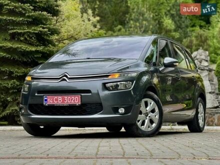 Сітроен Гранд С4 Пікассо 2014 у Дрогобичі на Automoto.ua Сірий Сітроен Гранд С4 Пікассо, об'ємом двигуна 1.6 л та пробігом 160 тис. км за 9750 $, фото 1 на Automoto.ua