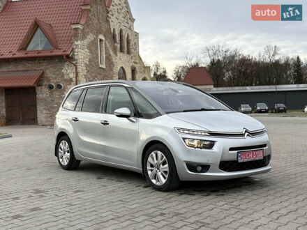 Сірий Сітроен Гранд С4 Пікассо, об'ємом двигуна 2 л та пробігом 240 тис. км за 11450 $, фото 1 на Automoto.ua