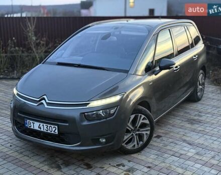 Серый Ситроен Гранд С4 Пикассо, объемом двигателя 1.6 л и пробегом 95 тыс. км за 14499 $, фото 1 на Automoto.ua
