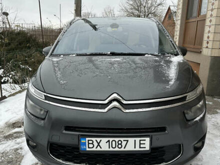 Сірий Сітроен Гранд С4 Пікассо, об'ємом двигуна 2 л та пробігом 209 тис. км за 14950 $, фото 1 на Automoto.ua