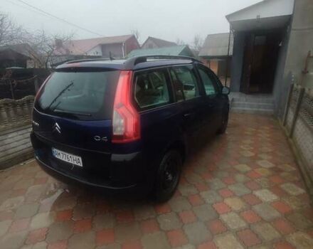 Синий Ситроен Гранд С4 Пикассо, объемом двигателя 1.6 л и пробегом 280 тыс. км за 5500 $, фото 2 на Automoto.ua