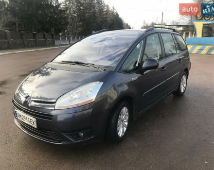 Синий Ситроен Гранд С4 Пикассо, объемом двигателя 1.6 л и пробегом 330 тыс. км за 5400 $, фото 1 на Automoto.ua