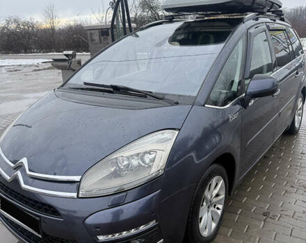 Синий Ситроен Гранд С4 Пикассо, объемом двигателя 2 л и пробегом 280 тыс. км за 7600 $, фото 1 на Automoto.ua