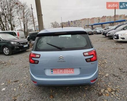 Синий Ситроен Гранд С4 Пикассо, объемом двигателя 1.6 л и пробегом 241 тыс. км за 8999 $, фото 13 на Automoto.ua