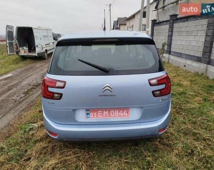 Синий Ситроен Гранд С4 Пикассо, объемом двигателя 1.6 л и пробегом 241 тыс. км за 8999 $, фото 33 на Automoto.ua