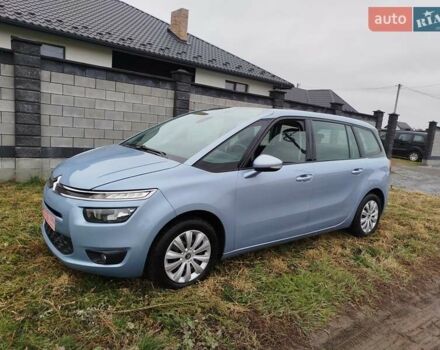 Синий Ситроен Гранд С4 Пикассо, объемом двигателя 1.6 л и пробегом 241 тыс. км за 8999 $, фото 28 на Automoto.ua