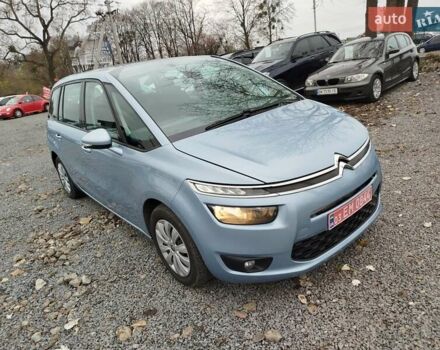 Синий Ситроен Гранд С4 Пикассо, объемом двигателя 1.6 л и пробегом 241 тыс. км за 8999 $, фото 10 на Automoto.ua