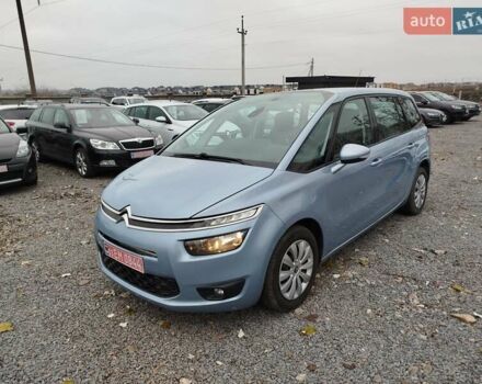 Синий Ситроен Гранд С4 Пикассо, объемом двигателя 1.6 л и пробегом 241 тыс. км за 8999 $, фото 8 на Automoto.ua