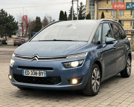 Синий Ситроен Гранд С4 Пикассо, объемом двигателя 2 л и пробегом 226 тыс. км за 13400 $, фото 4 на Automoto.ua