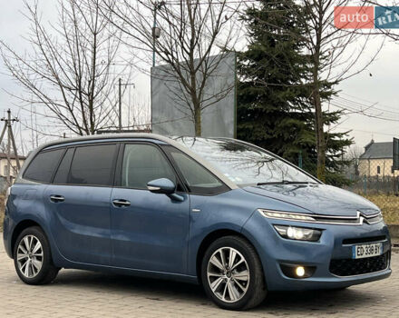 Синий Ситроен Гранд С4 Пикассо, объемом двигателя 2 л и пробегом 226 тыс. км за 13400 $, фото 1 на Automoto.ua