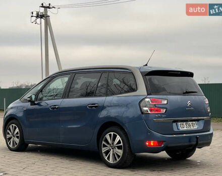 Синий Ситроен Гранд С4 Пикассо, объемом двигателя 2 л и пробегом 226 тыс. км за 13400 $, фото 6 на Automoto.ua
